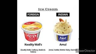 BRANDS COMPARE WITH FOREIGN PRODUCTS AND INDIAN PRODUCTS...