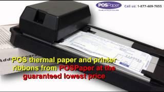 Shop for High Quality POS Thermal Paper & Printer Ribbons - Pospaper.com