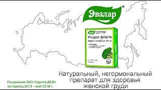 Индол форте - натуральное негормональное средство для здоровья женской груди