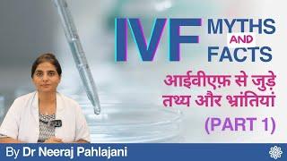 Know myths & facts about IVF (Part 1) | आईवीएफ को लेकर फैली भ्रांतियां और तथ्य - Dr Neeraj Pahlajani