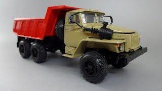 Урал-55571 6x6 | Элекон | Обзор масштабной модели самосвала 1:43