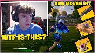 CLIX *FREAKS OUT* After USING NEW MOVEMENT & 200 PUMP SHOTGUN In FORNTIE CHAPTER 6!