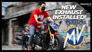 MV AGUSTA BRUTALE 1000RR with ORION EXHAUST | Triumph JT MNL