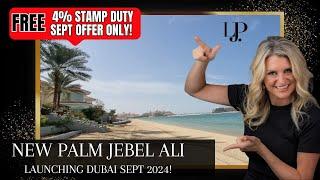 The NEW Palm Jebel Ali Villa and Plots Launch Sept 2024! Dubai Real Estate, UAE