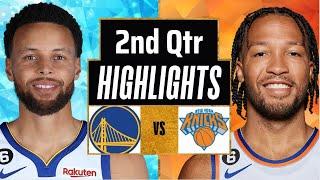 Golden State Warriors vs. New York Knicks Full Highlights 2nd Qtr | Mar 4 | 2025 NBA Highlights