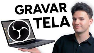 Como GRAVAR a TELA no OBS Studio (grátis, sem marca d'água)