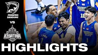 Prawira Bandung VS Kesatria Bengawan Solo | Game Highlight IBL Gopay 2025
