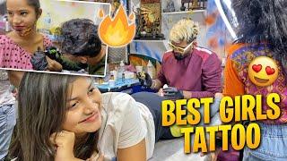 BEST GIRLS TATTOO️ | MAHESH CHAVAN