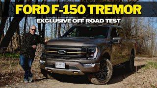 Off Roading With The 2022 Ford F-150 Tremor