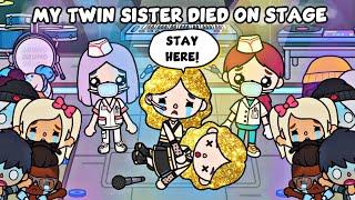 My Golden Hair Twin Sister Died On Stage? | Sad Story | Toca Life Story / Toca Boca