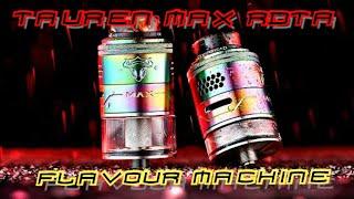 FLAVOUR MACHINE FROM THUNDER HEAD CREATION "TAUREN MAX RDTA" Review Indonesia