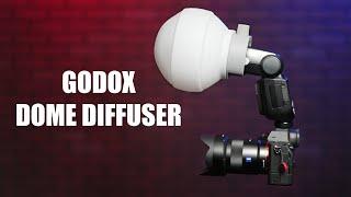 Best Speedlight Flash Modifier? [ Godox ML-CD15 Dome Diffuser ] Review