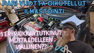 Ilmastointi ei toimi. 5 paikkaa tutkinut ennen meitä ja osia vaihdeltu reilusti.