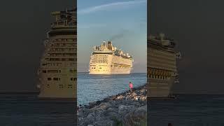 Beautiful sunset sail away for Adventure! #cruise #cruiselife #instagood #cruising #reels