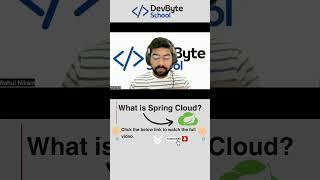 What is Spring Cloud?  | Interview Q & A Series | DevByteSchool #interviewprep #shorts #viralshorts