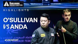 PHENOMENAL DECIDING FRAME!  | Ronnie O'Sullivan vs Zhang Anda | 2024 Saudi Arabia Masters 