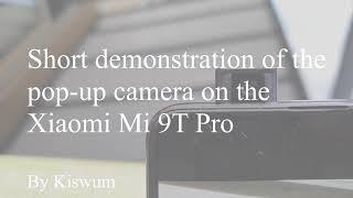 Xiaomi  Mi 9T Pro | Camera pop-up demonstration