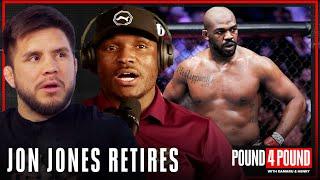 JON JONES RETIRES Reaction + UFC Hall of Famer Vitor Belfort Interview || Pound 4 Pound Podcast