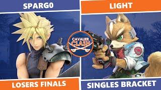 Cavalier Clash 6: Losers Finals - Sparg0 (Cloud) Vs. Light (Fox) SSBU