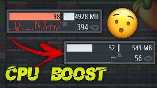 Boost your CPU Performance | FL Studio Tutorial