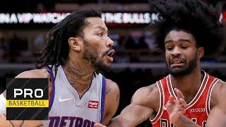 Detroit Pistons vs Chicago Bulls | Nov. 20, 2019 | 2019-20 NBA Season | Обзор матча