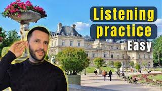 Easy French Listening Practice in Paris | Episode 2 Part2 Vlog Paris (FR/EN Subtitles)