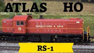 Atlas HO RS-1 DCC ESU LOKSound Equipped, LED lighting & More!