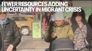 Fewer resources adding uncertainty in migrant crisis