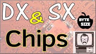 What are SX & DX Processors? (386SX,486SX) [Byte Size] | Nostalgia Nerd