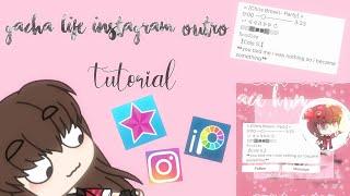 Instagram Outro Tutorial || Gacha Life