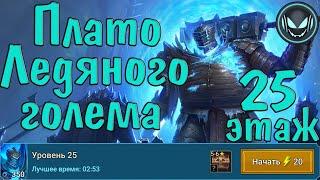 Raid SL: Плато Ледяного голема 25й этаж на авто