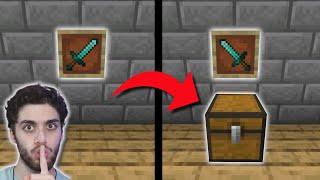 (1.17+) How To Make A SECRET Chest In Minecraft! - Hidden Chest Tutorial