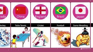 National Sports From Different Countries