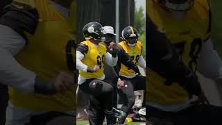 Derrick Harmon and Yahya Black shining on the DL  #Steelers #NFL #shorts