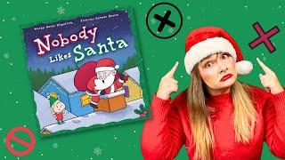 NOBODY LIKES SANTA Read Aloud with Jukie Davie! #readaloud #kidsbooks #kidsbooksreadaloud