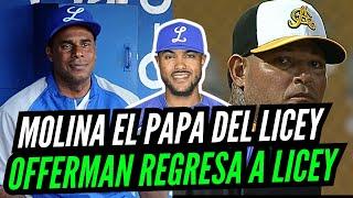 LICEY Bota Su MANAGER? Offerman De Regreso l Molina La Pesadilla Del Licey Vs Aguilas