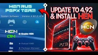 Update PS3 to 4.92 & Install HEN HFW | Easy Guide for PlayStation 3 Modding