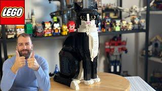 LEGO Ideas Tuxedo Cat 21349 Review