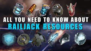 Warframe Railjack Resources 3.0 - Ticor Plates, Aucrux capacitators & More