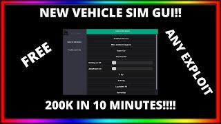 Vehicle Simulator HACK/SCRIPT! | AUTOFARM | ALL CRATES | 200K CASH IN 10 MINS | FREE | WORKING 2021!