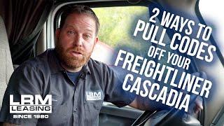 How To Pull Code from Freghtliner Cascadia Dash?? | LRM Leasing