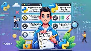 5 Esercizi Python Funzioni con Soluzione