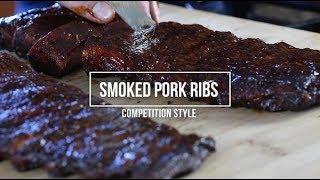 Competition Style Pork Ribs