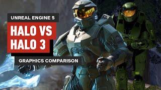 Halo Unreal Engine 5 vs Halo 3 2007 Graphics Comparison