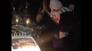 Marilyn Manson's birthday party 05 01 2015