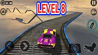 Impossible Car Stunt Tracks 3D #8 Level 8