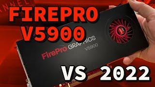 AMD FirePro v5900 vs 2022