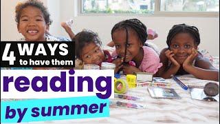 How to get your child reading fluently BY SUMMER!