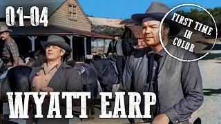 The Life and Legend of Wyatt Earp | EP 1-4 | COLORIZED | Classic Cowboy Series