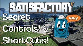 Satisfactory: Build Controls and Lesser Known Shortcuts!